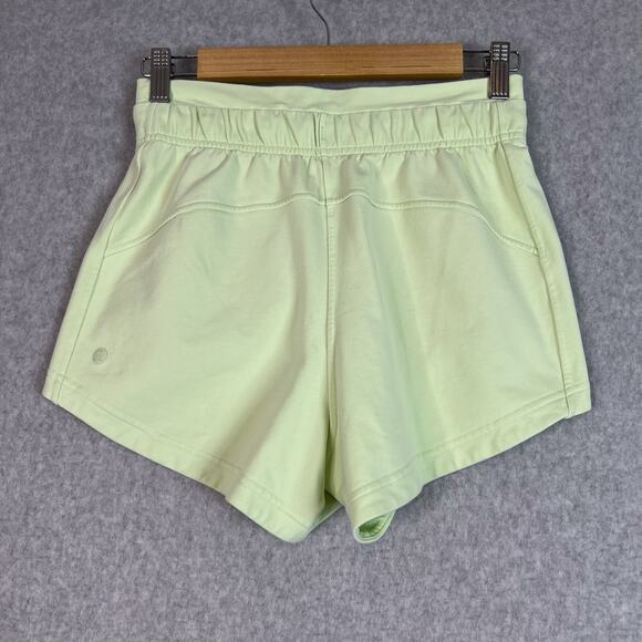 Lululemon Kohlrabi Green Inner Glow High Rise Short 3" Size 4 - Picture 5 of 7